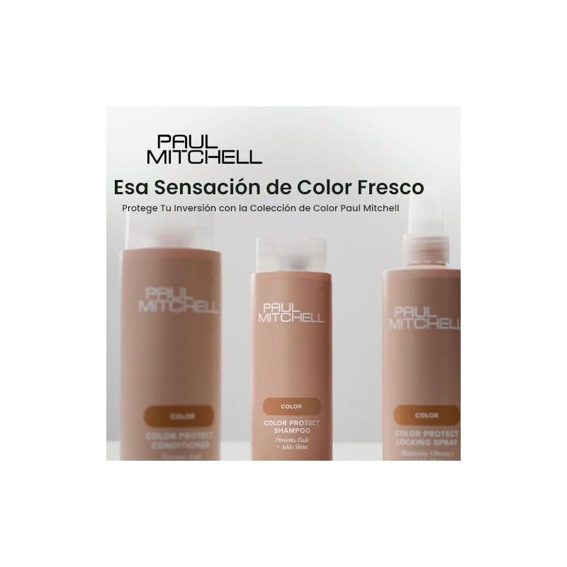 Paul Mitchell Acondicionador Color Protect, Previene la Decoloración + Añade