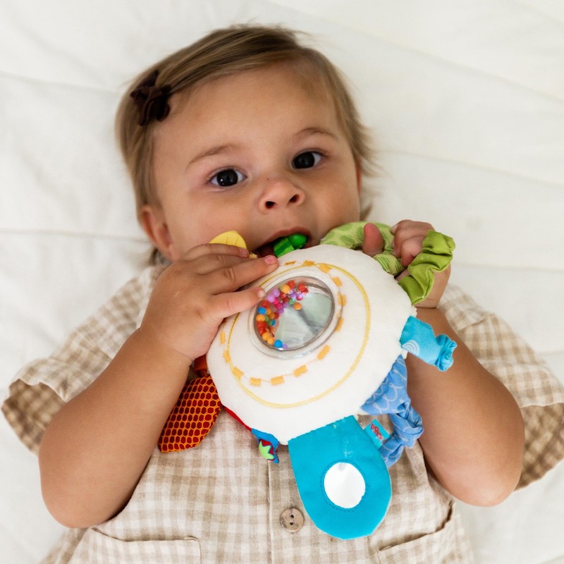 HABA 301670 Play Cushion Rainbow Fun