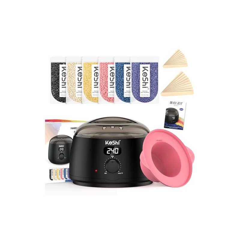 KeShi Professional Waxing Kit for At-Home Hair Removal