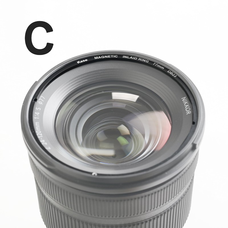 Kase Magnetic Filter Adapter, 67mm (Single "C"), Attaches to Lenses