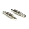 Cess 3.5mm Mono Male Plug Jack Adapter Cables Connectors (10