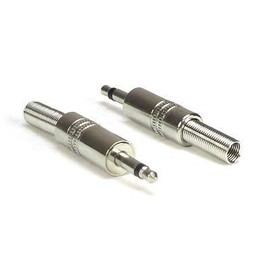 Cess 3.5mm Mono Male Plug Jack Adapter Cables Connectors (10 Pack)