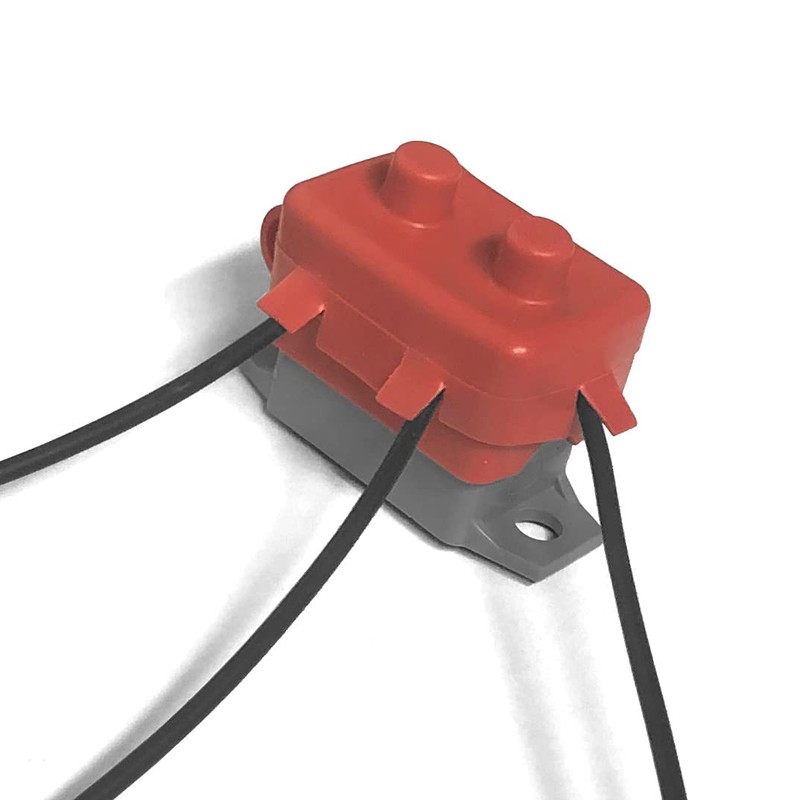 MGI SpeedWare Reset Circuit Breaker with Cover, 12-24vDC Automotive Surface