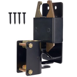 HILLMASTER Heavy Duty 2 Way Farm Gate Latch, Two Way Fence Gate Latch for Metal Gates Livestock Cattle Gate Latches Gate Hardware for Horse Corrals, Ranches(Screws and Instructions Included)