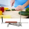 Knife Sharpener Fixed Angle Sharpener with 4 Sharpening Stones Flexible