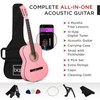 Best Choice Products 38in Beginner Acoustic Guitar Starter Kit w/