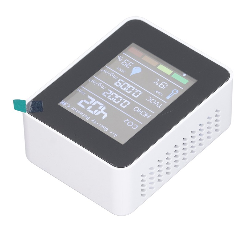 Air Quality Monitor 5 in 1 CO2 TVOC HCHO Temperature