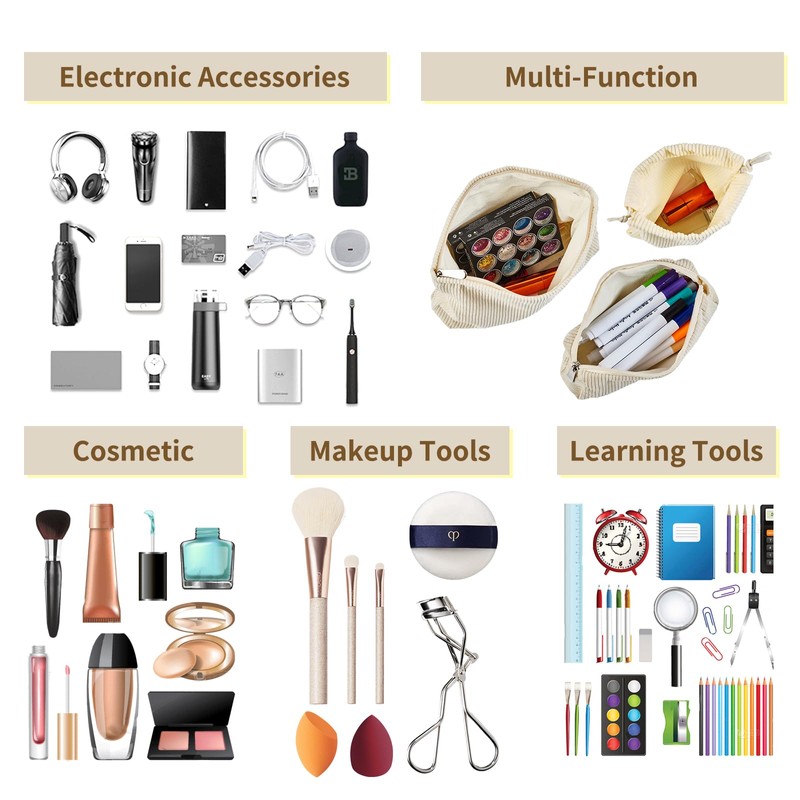 Toiletry Bag Cosmetic Bag Makeup Organiser, Pink