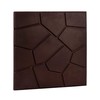 EcoPaver 16 in. x 16 in. Square Cobblestone/Brick Dual-Sided 100%
