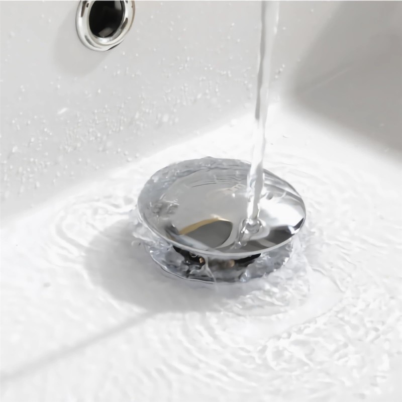 Sink Siphon Drain Fitting Pop-Up Drain Valve Drain Overflow Siphon