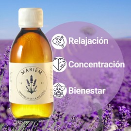 Mariem Ätherisches Lavendelöl, 100 % rein, 200 ml, ideal für Luftbefeuchter