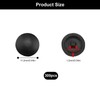 0XBIT 300 Pcs Black 11mm Plastic Screw Cap Phillips Head