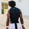 Battle Sports PRO Compression Sleeveless Mock Neck, 4 Way Stretch,