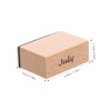 VILLFUL 2 Sets DIY Wooden Rubber Stamps for Scrapbooking Monthly