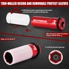 MIXPOWER 7PCS 1/2" Drive Wheel Protector Impact Socket,Thin Wall Deep