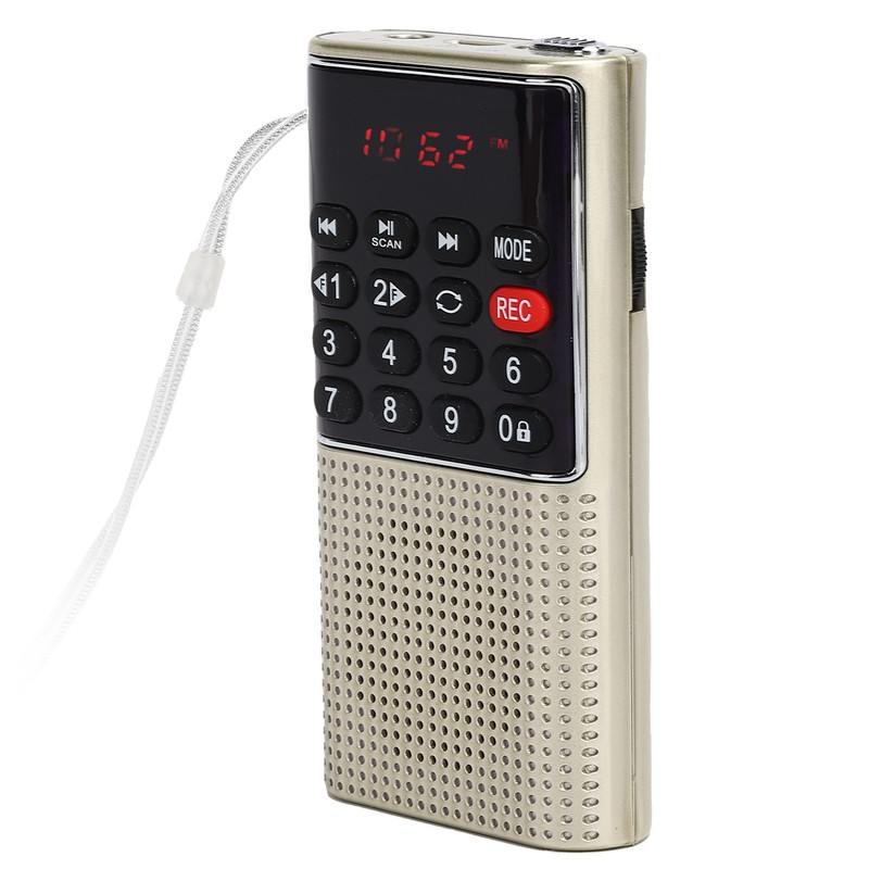 L‑328 Mini FM Radio Speaker Portable Multifunction USB Music MP3