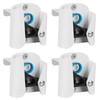 TENGBASE 4PCS Pontoon Boat Fender Hanger, Aluminum Construction, 1-1/4 inch