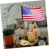 Operitacx Conference Room Flag Pole Stable Metal Flagpoles Desk Flag