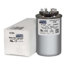 Jard 12763 30/4 MFD 370V ROUND Motor Run Capacitor