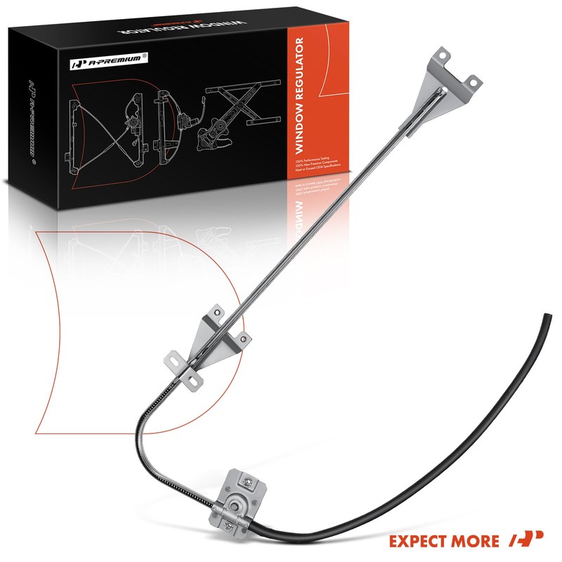 A-Premium Manual Window Regulator Compatible with Peterbilt 348 349 357