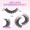 Glowing Win Russian Strip Lashes with Glue False Eyelashes Kit