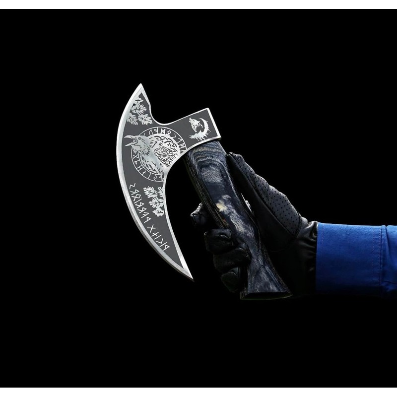 Viking Pizza Cutter Axe Viking Odin Hatchet Pizza Axe Mini