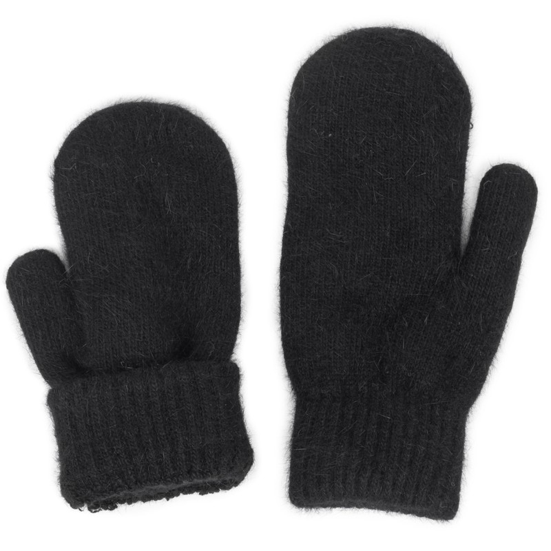 Winter Warm Mittens for Women Faux Rabbit Fur Knit Mittens