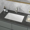 Sarlai Undermount Bathroom Sink - 21 x 13 inch Rectangular