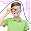 12 Parches para Ojos de Gafas para Niños Cubierta Parche