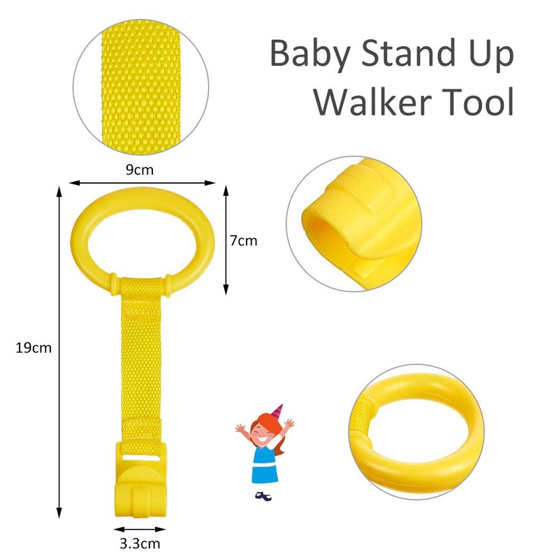 4 Pcs Baby Stand Up Walker Tool Rings Baby Pull