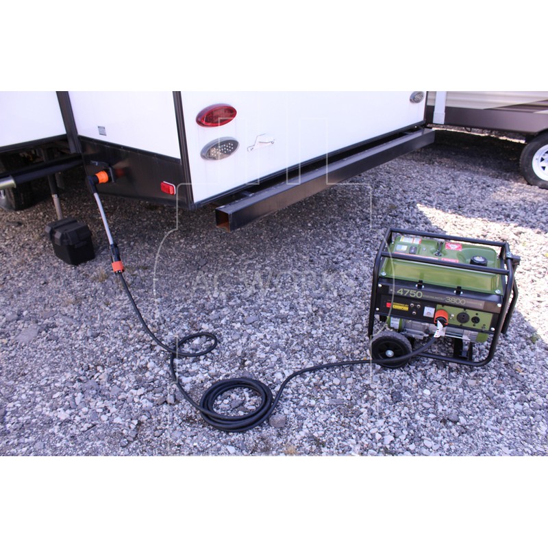 AC WORKS - Adaptador desmontable de 50 Amp RV Marine,