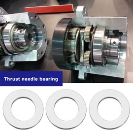 Create idea 4 Sets AXK2542 Thrust Needle Roller Bearings with Washers 25mm Bore 42mm OD 1mm Thickness Thrust Bearing for Machinery and Equipment CNC Machine