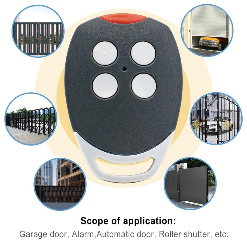Garage Door Opener Remote Control Compatible with Ditec GOL4C, ZEN2C,