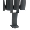 Greened House Oval Tube Radiator Feet Freestanding Pair Floor Standing