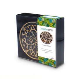 Constantin C5063 Flower Maze Puzzle, Natural