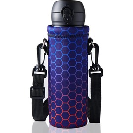 UOQCDQ 水筒カバー 水筒カバー ショルダーのみ 500ml~600ml用 独自の縫製技術を採用し、子供向けに設計された柄です、お子様に気に入ってもらえると嬉しいです