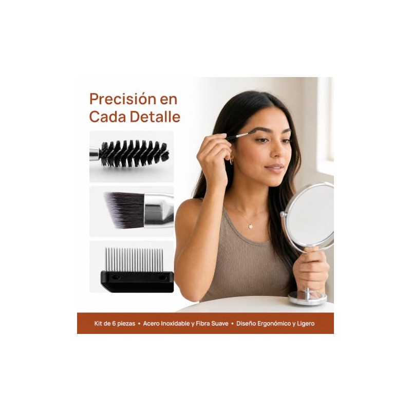 6 herramientas para el maquillaje de pestañas, diseño de doble