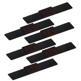 SHINEOFI 6pcs Chair Feet Pads Felt Floor Protectors Bar Kitchen Desk Dining Protects Legs and Floor