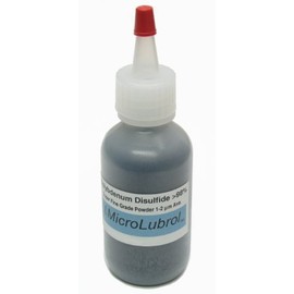 MicroLubrol Molybdenum Disulfide Moly MoS2 Powder Super Fine 1-2 micron Best Lube Grade
