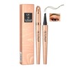 2025 New 4 Fork Tip Microblading Eyebrow Pen, Waterproof 4D