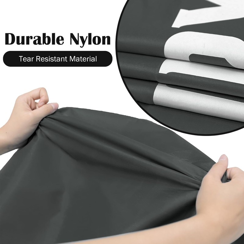 2 Pack XL Travel Laundry Bag, Heavy Duty Dirty Machine