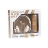 GabbaGoods 3 Piece Metallix Electronics Gift Combo Set- Includes a