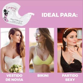 Lingere Cinta De Doble Cara Para Ropa Y Cuerpo Auxiliar, 4 Pack