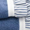 CREOLE Guinea Bath Towels, Cotton, Blue, 1+1, 2 Units