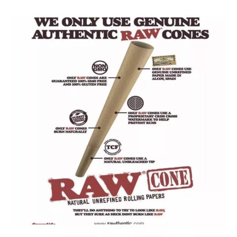 Classic RAW Classic 98 special Size Cone(200PK)+al