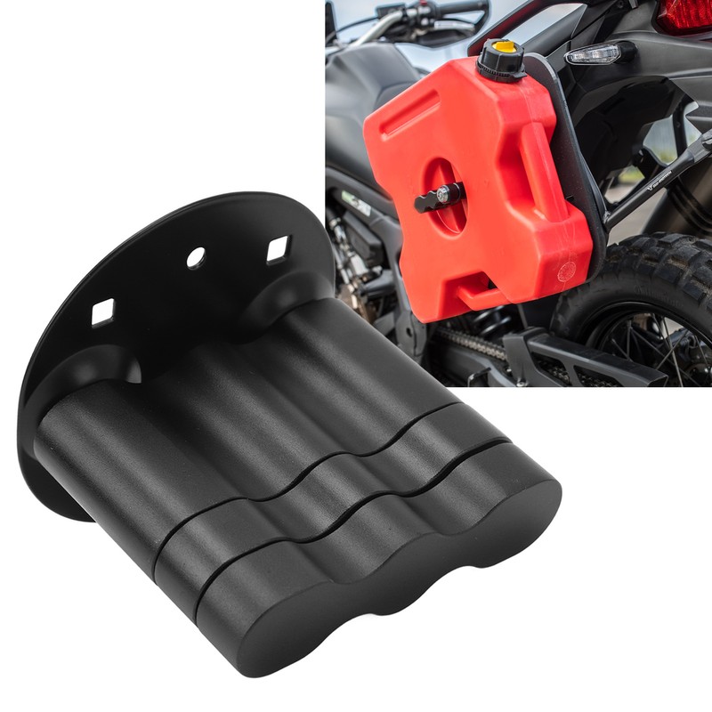 Gas Can Mount RX DLX PM Black Electrophoretic Coating Strong