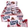 ZING BARS Dark Chocolate Cherry Almond Bar 1.76 oz (Pack
