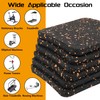 Powrocket Treadmill Mat,6 Pack Anti-Vibration Shock Absorbing Exercise Equipment Mat
