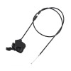 Zipelo 7/8" Thumb Throttle Kit with Cable - Aluminum for