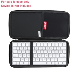 Hermitshell Hard Travel Case for Apple Magic Keyboard MLA22LL/A Bluetooth (Nylon, Black)